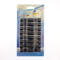 Cable holder 40x15mm (black) 16pcs.