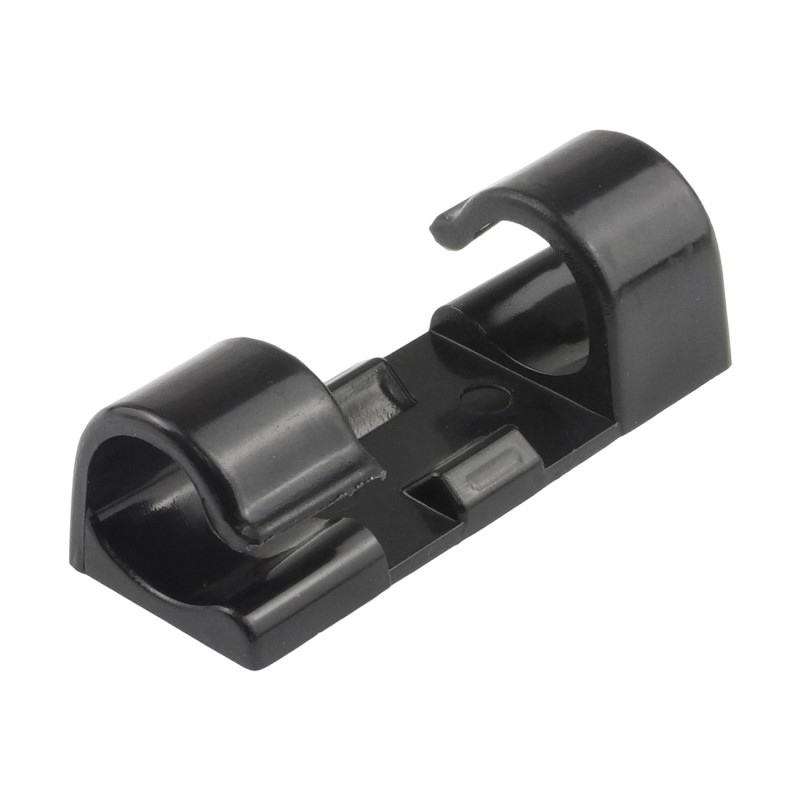 Cable holder 40x15mm (black) 16pcs.