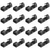 Cable holder 40x15mm (black) 16pcs.