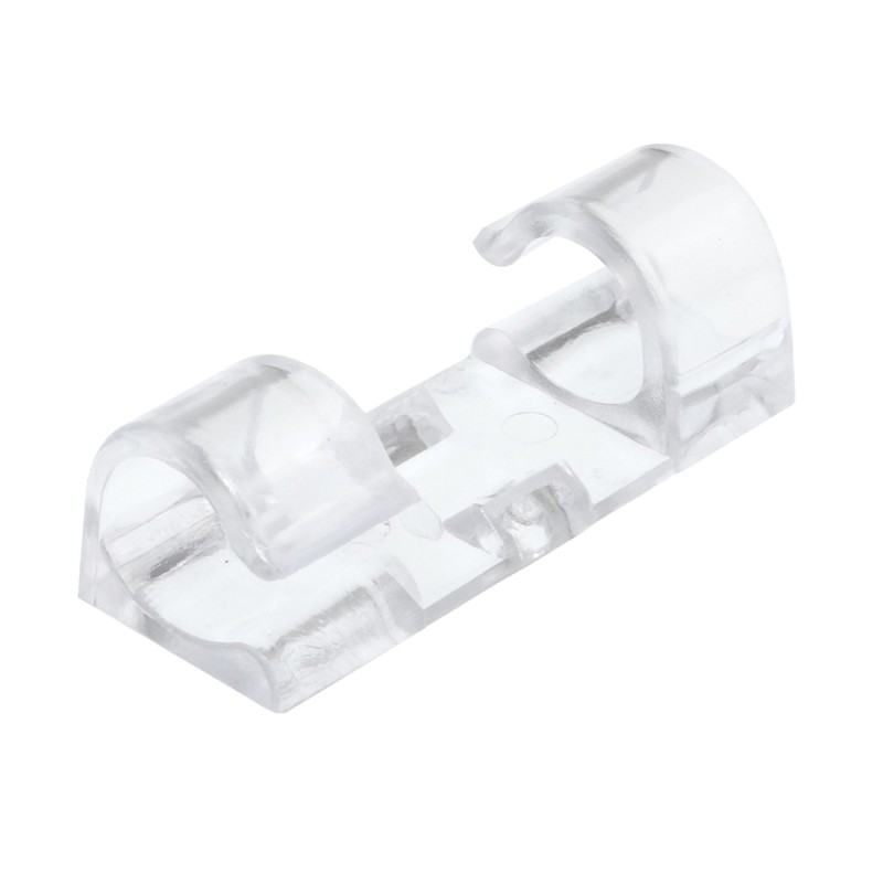 Cable holder 40x15mm (transparent) 16pcs.