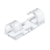 Cable holder 40x15mm (transparent) 16pcs.