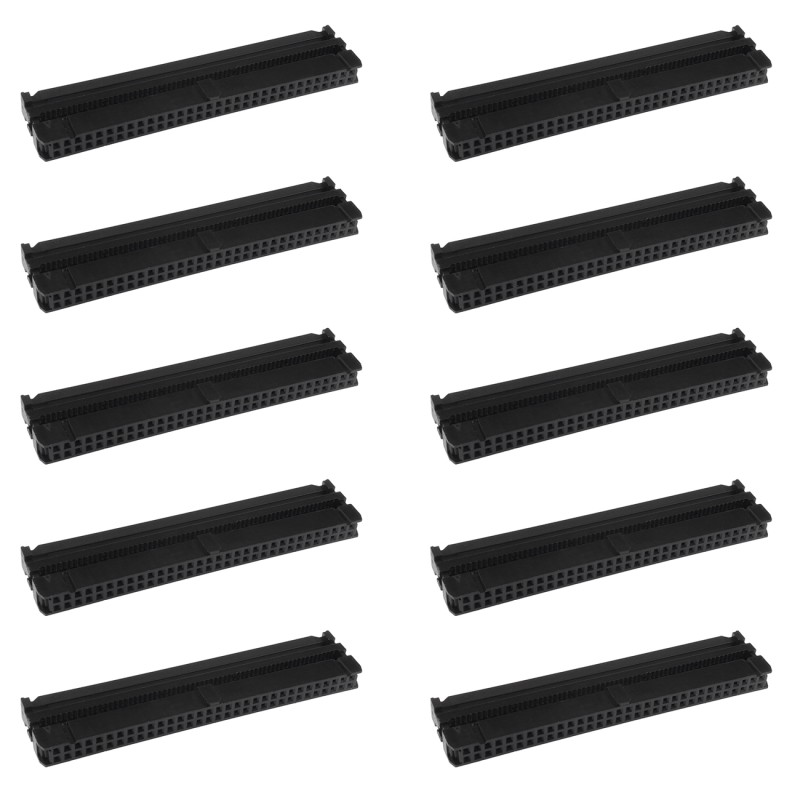 IDC Connector 2,54mm 64P for Ribbon Cable - 10pcs.