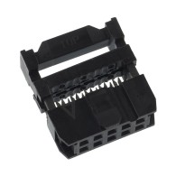IDC Connector 2.54mm 10P for Ribbon Cable - 10pcs.