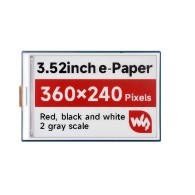 3.52inch e-Paper HAT (B)