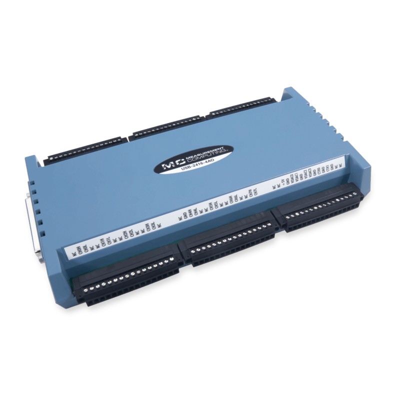 MCC USB-2416-4AO (6069-410-023) – Moduł akwizycji danych z 32 kanałami wejściowymi MCC USB-2416-4AO (6069-410-023) – Moduł akwizycji danych z 32 kanałami wejściowymi