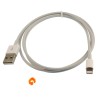 O.MG Cable Elite USB-A/Lightning - safety test cable with USB type A and Lightning connector (white)