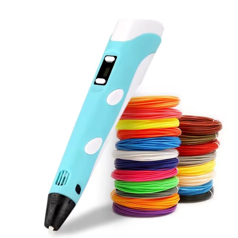 3D pen with stand and PLA filament set
