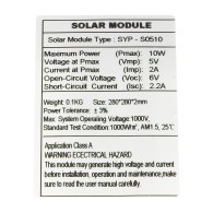 Semi Flexible Solar Panel 5V 2A