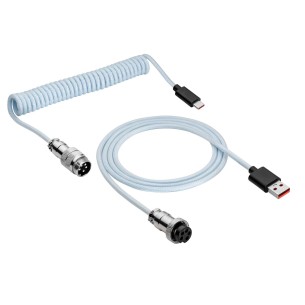 Kabel USB Akyga USB A / USB typ C Spiralny Aviator 2.0 3m