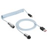 Kabel USB Akyga USB A / USB typ C Spiralny Aviator 2.0 3m