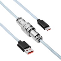 Kabel USB Akyga USB A / USB typ C Spiralny Aviator 2.0 3m