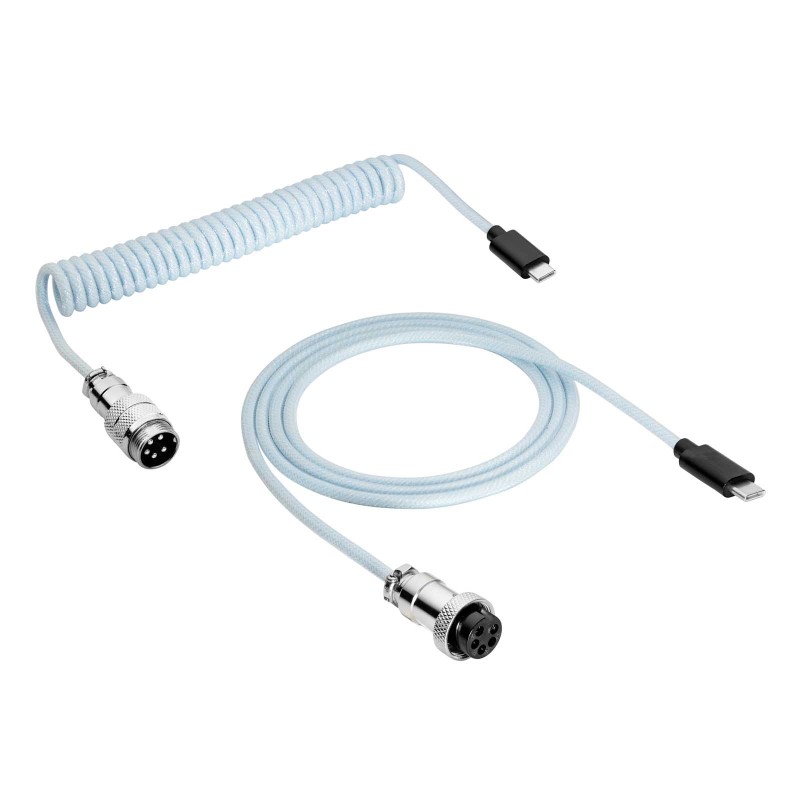 Cable USB Akyga USB type C / USB type C Coiled Aviator 2.0 3m