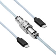 Cable USB Akyga USB type C / USB type C Coiled Aviator 2.0 3m