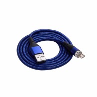 Kabel USB Akyga USB A / micro USB B magnetyczny 2.0 1m