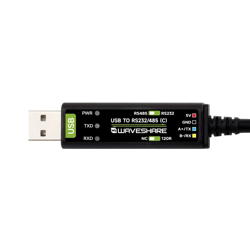 Перетворювач USB-RS232/RS485 (C) з мікросхемою FT232RNL, кабель 2 м - Waveshare 29573