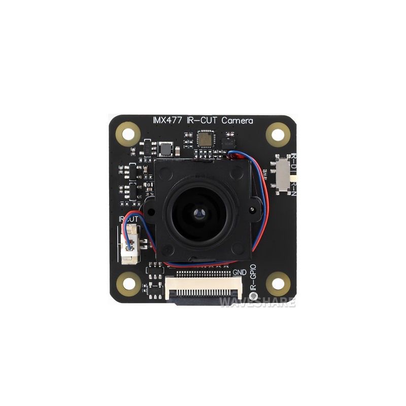 Камера IMX477 (A) 12,3 Мп с ИК-фильтром для Raspberry Pi/Jetson Nano - Waveshare 29574