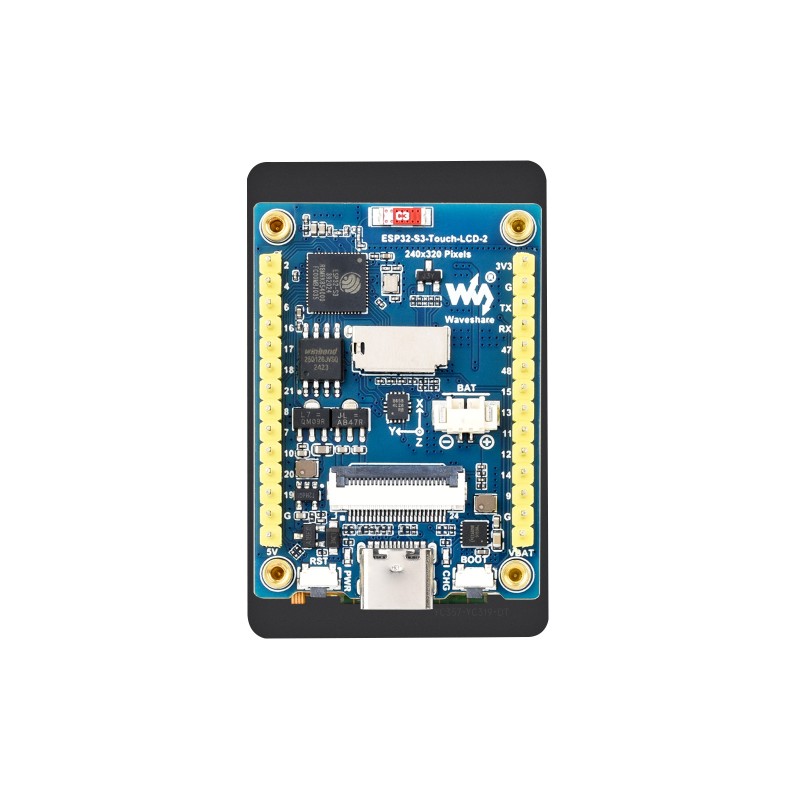 Плата розробки ESP32-S3 з 2-дюймовим ємнісним екраном 240×320 - Waveshare 29667