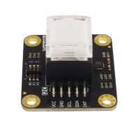 Gravity: I2C RGB LED Colorful Button - moduł z przyciskiem i podświetleniem RGB