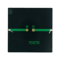 Solar cell 0.4W/5.5V 70x70x3mm