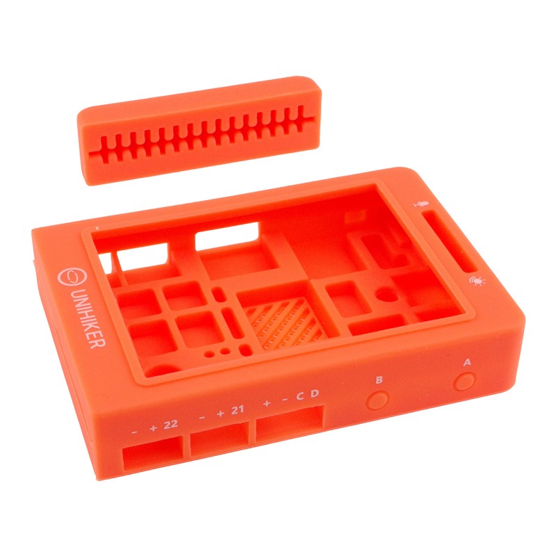 Silicone Case for UNIHIKER - silicone case for UNIHIKER computer (red)