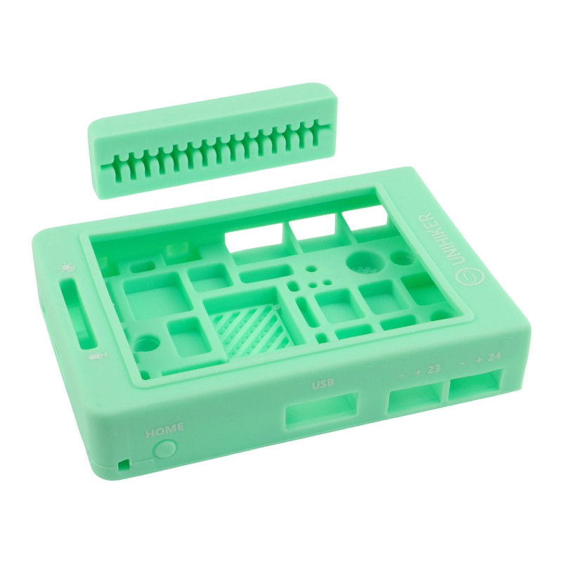 Silicone Case for UNIHIKER - silicone case for UNIHIKER computer (green)