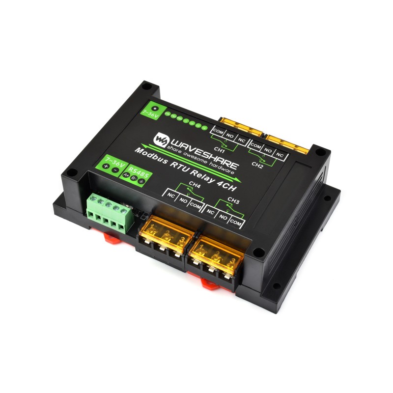 Modbus RTU Relay 4CH Modbus RTU Relay 4CH