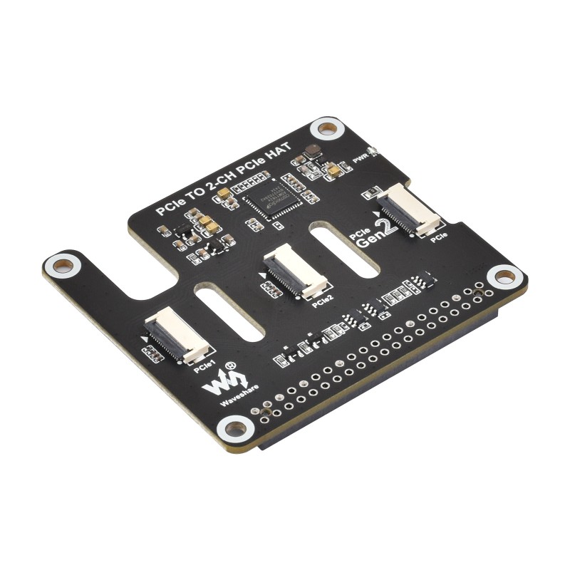 PCIe TO 2-CH PCIe HAT PCIe TO 2-CH PCIe HAT