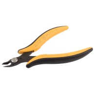 Piergiacomi PG-TR25P szczypce do cięcia, miniaturowe, odgięte, 132mm, z małą fazą