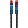 CAT 6 patch cable for outdoor use, U/UTP, black, 30 m Goobay