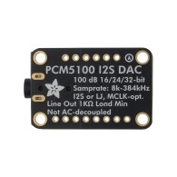 PCM5100 I2S DAC - moduł konwertera DAC PCM5100 110dB SNR