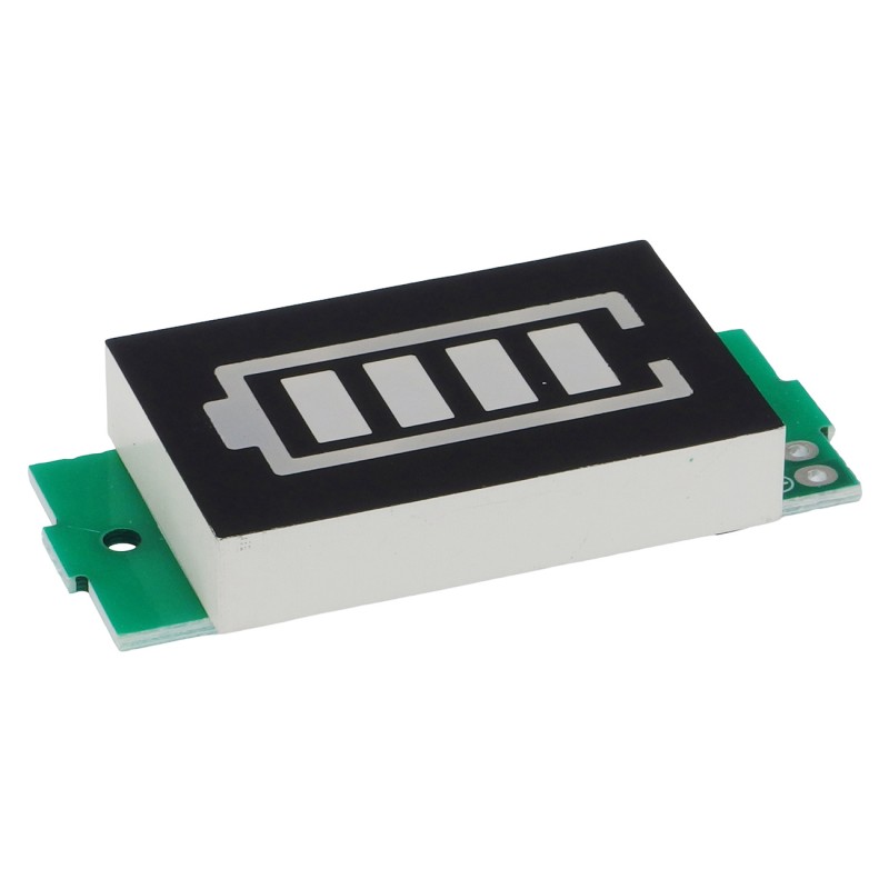 Battery Charge Indicator with Segment Display 1S–8S