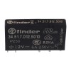 Electromagnetic relay SPDT, 12V DC, 6A/250VAC, Finder 34.51.7.012.5010