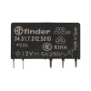 Electromagnetic relay SPDT, 12V DC, 6A/250VAC, Finder 34.51.7.012.5010