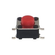 Przełącznik o sile nacisku 250 gf, do montażu SMD, TACTD60H50R250