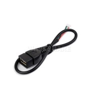 30 cm MX1.25 4-pin to USB-A female cable - Waveshare 29663