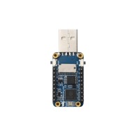 RP2350 development board with 1.47″ display, USB-A port, and soldered connector - Waveshare 31160
