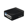 Mini base board with dual gigabit Ethernet, enclosure, and power supply for Raspberry Pi CM5 - Waveshare 31074