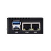 Mini base board with dual gigabit Ethernet, enclosure, and power supply for Raspberry Pi CM5 - Waveshare 31074