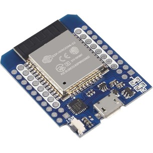ESP32 D1 mini - development board with ESP32-WROOM-32 WiFi + BLE 4.2 module