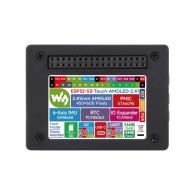Płytka rozwojowa ESP32-S3 z dotykowym ekranem AMOLED 2.41″ 600x450 + obudowa - Waveshare 30589