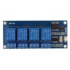 modRL04_uUSB - power module with four 10A relays and UART / USB interface
