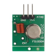 Radio module 433MHz RF for ISM band transmitter + receiver