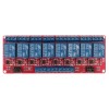 modRL08_ISO - power module with eight 5V relays and optoisolation of inputs