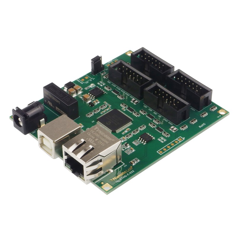 Numato Lab NLETHGC032-HT - 32-channel pluggable GPIO Ethernet, header on top module