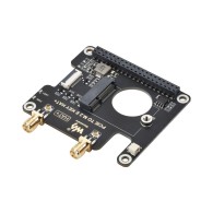 HAT+ PCIe do M.2 E Key Acce A z Wireless-AX210 i antenami dla Raspberry Pi 5 - Waveshare 30397