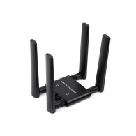 RM530N-GL 5G USB 3.2 dongle (B) with 4 antennas in aluminum housing - Waveshare 30238