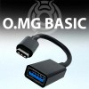 O.MG Adapter Basic Black USB-A/USB-C – USB adapter for security testing