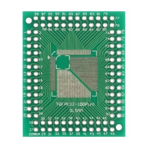 Universal board (adapter) QFP32/QFP44/QFP64/QFP80/QFP100 - DIP