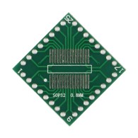 Adapter PCB QFP32/SSOP32 na DIP32
