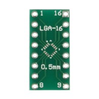 Adapter PCB LGA16/QFN16 na DIP16